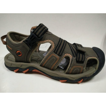 Männer Gummi Schuhe Casual Leder Sandalen